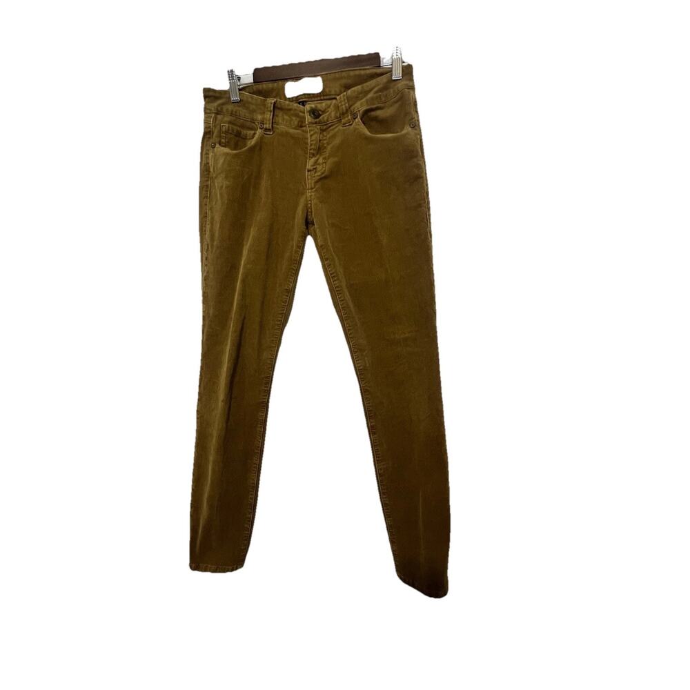 Cabi Woman’s Carmel Brown Cotton Skinny Corduroy Pants‎ 3197 Size 6 Y2K Boho EUC